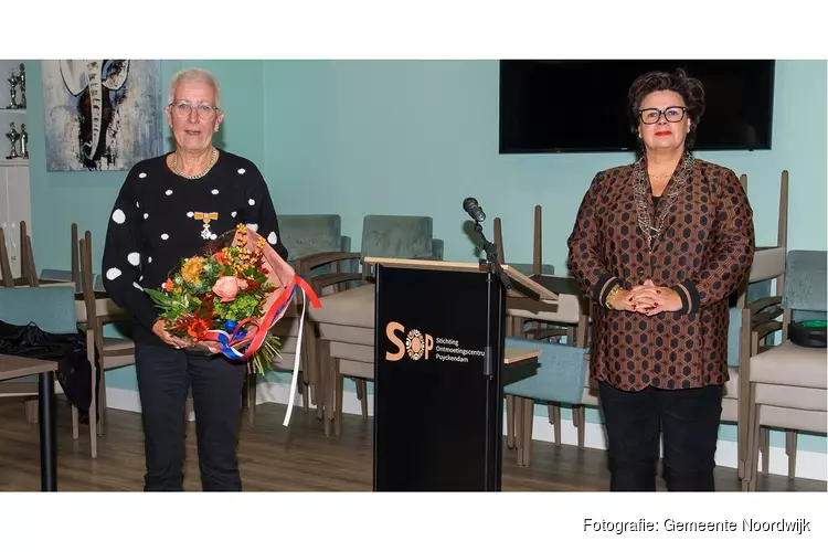 Koninklijke Onderscheiding voor mevrouw J.C. Caspers-van Dijk