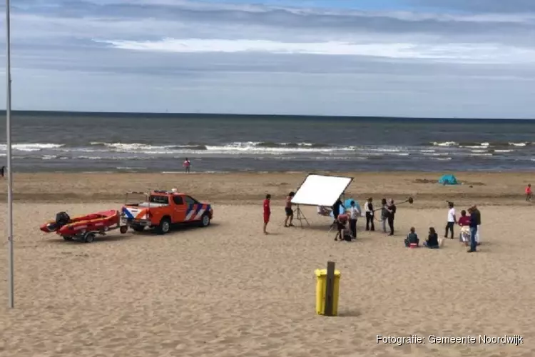 Rookvrij strand decor voor campagne De Rookvrije Generatie