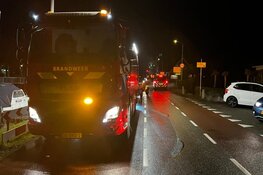 Flinke brand in leegstaand pand Lisserbroek