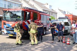 Hulpdiensten groots ingezet bij verdacht pakketje voor woning in Lisse