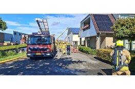 Brand in bollenschuur in Hillegom