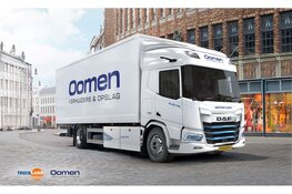 Oomen investeert in duurzame toekomst met vier volledig elektrische DAF-trucks