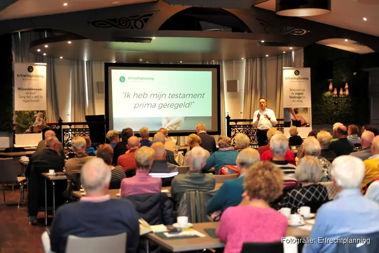 Gratis lezing over het testament en levenstestament in Voorschoten