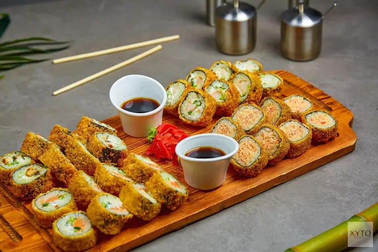 Sushi eten in Noordwijk