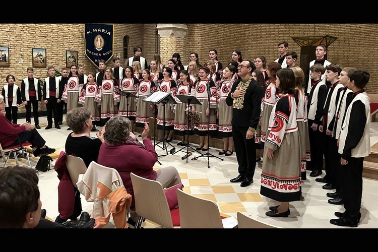 Benefietconcerten Oekraïense jongerenkoren uit Kyiv in Katwijk, Hoogmade en Zoeterwoude